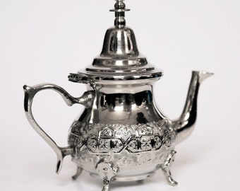 Théière orientale | Théière marocaine | Théière arabe | Théière artisanale | pot | Théière artisanale FES