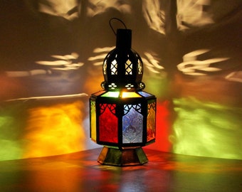 Oriental lamp | Hanging lamp | Pendant light | Ceiling light | Moroccan hanging lamp | Lamp lantern light SAMARA-Multi