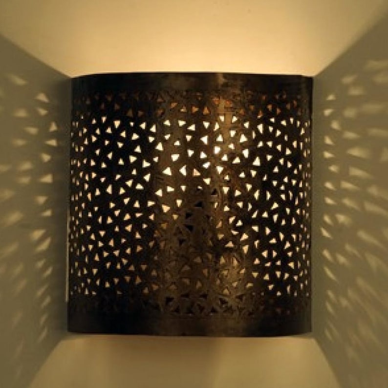 Wall lamp | Wall light | Retro wall lamp | Antique wall lamp | Oriental wall sconce | Moroccan wall sconce "MEDITERRA" H20CM image 2