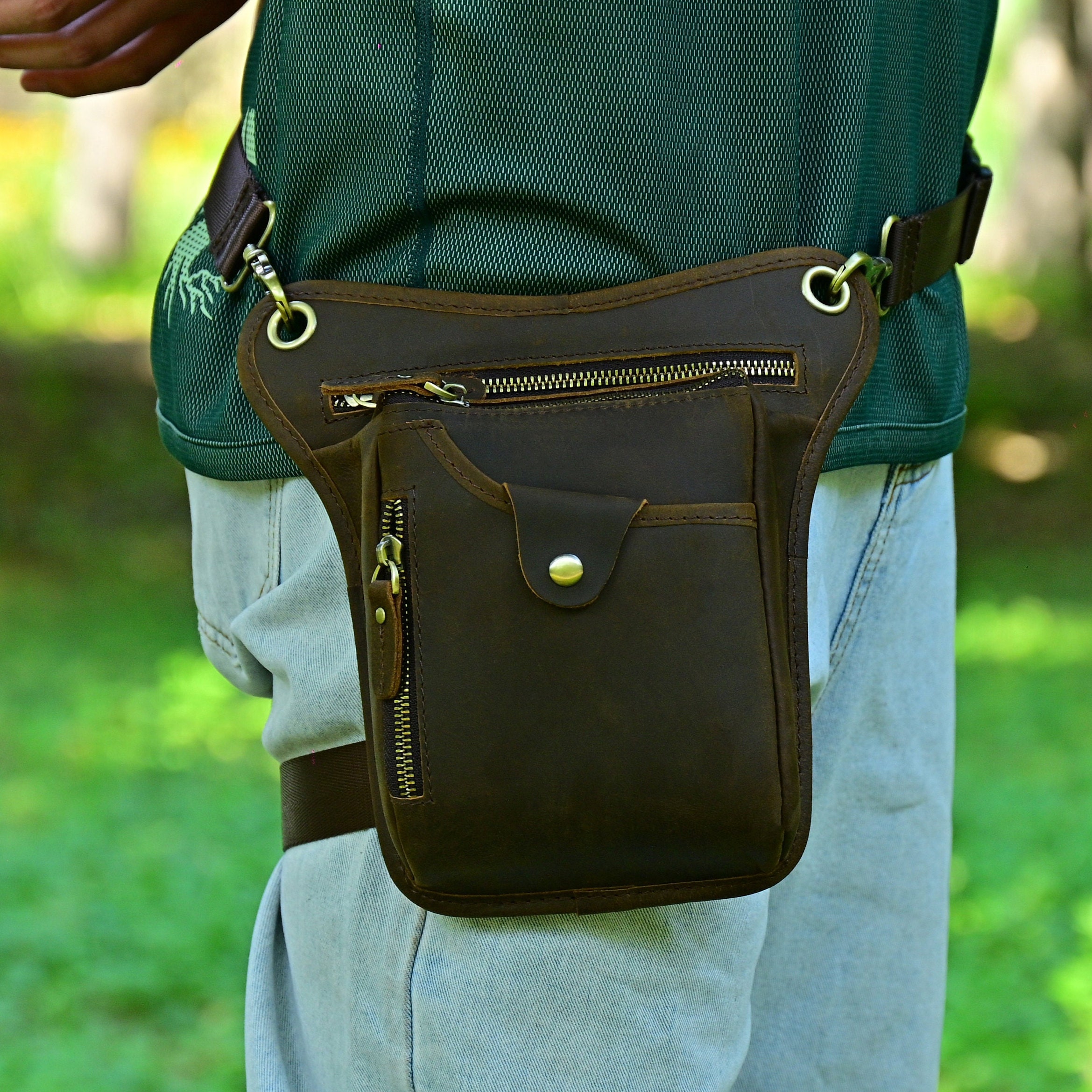 Bolsa de pierna caida Etsy Mexico