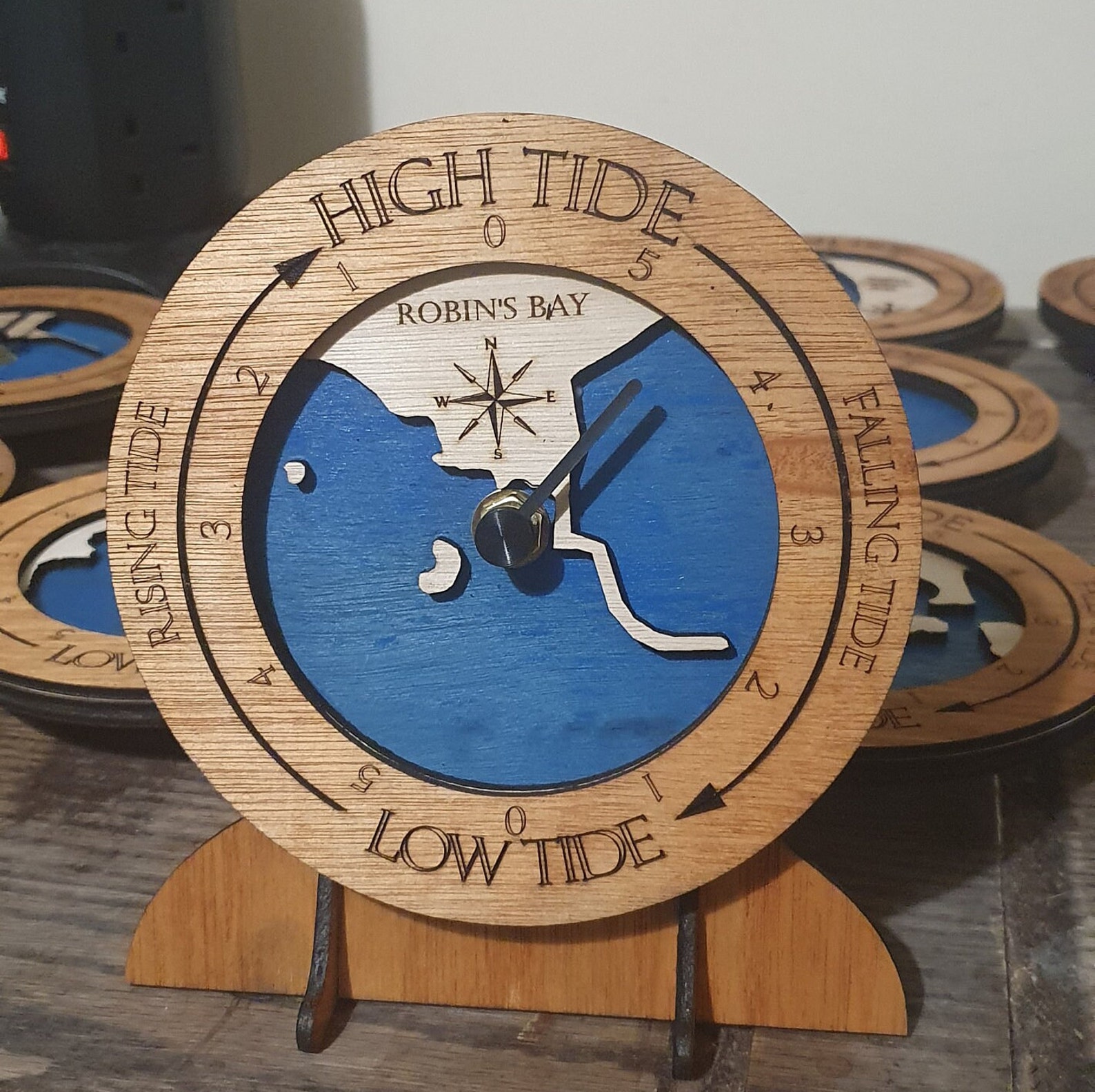 Custom Tide Clock Desktop or Wall Mount Christmas Gift for Etsy