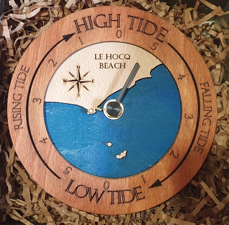 Custom Tide Clock Desktop or Wall Mount Christmas Gift for Etsy
