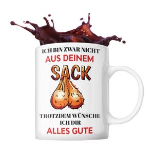 Bonus papa ich bin zwar nicht aus deinem sack tasse für papa vater geschenk für stiefvater das perfekte geschenk für vatertag geburtstag
