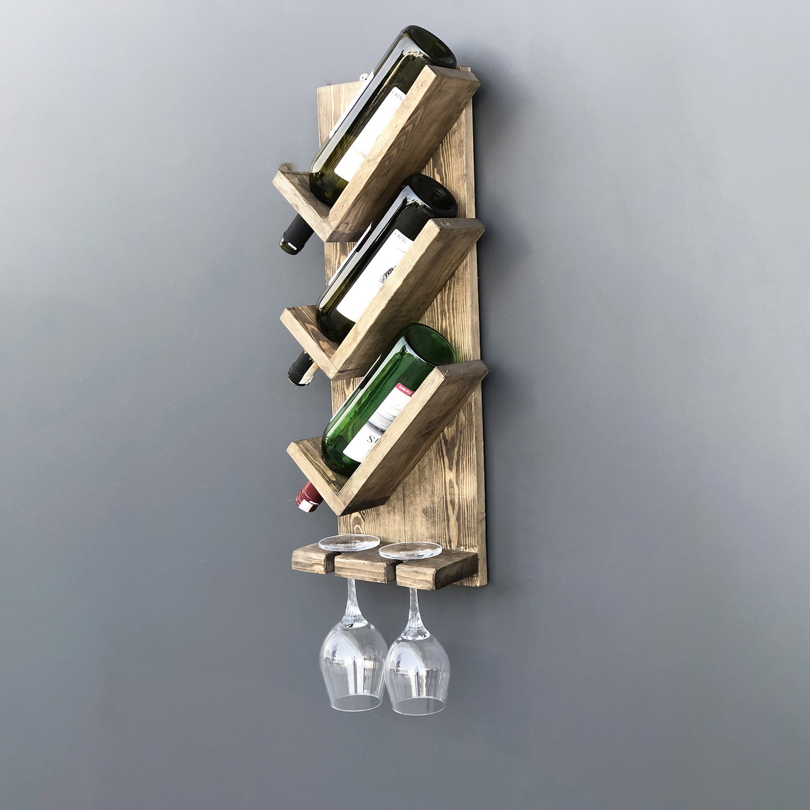 Support Suspendu Pour Verre à Vin, Support De Verre à Vin Robuste Double Rangée Cintre De