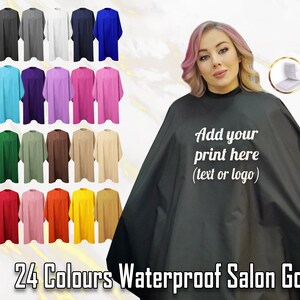 Extra Long Vintage Pinstripe Barber Capes and Classic Hair Cutting Capes -  Order Yours Now!, , USA