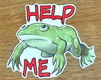 HELP ME Sticker