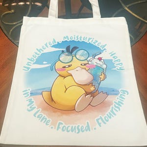 Flourishing Psyduck Tote Bag ver1