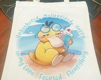 Flourishing Psyduck Tote Bag ver1