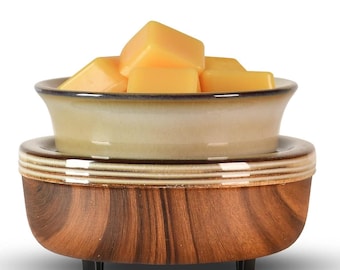 Mocosa Ceramic Wax Melt Warmer | 3 in 1 Warmer for Scented Wax Melts | Electric