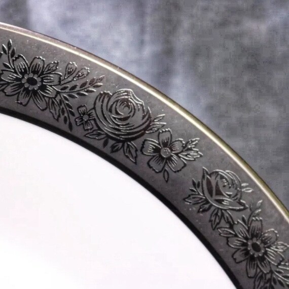 王丹 Vintage Noritake Porcelain China | 6883 Sharon Pattern | Platinum