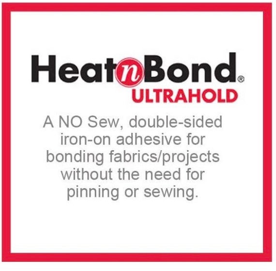 Heatnbond Ultrahold Iron-on Adhesive 17x5 Yards, White 