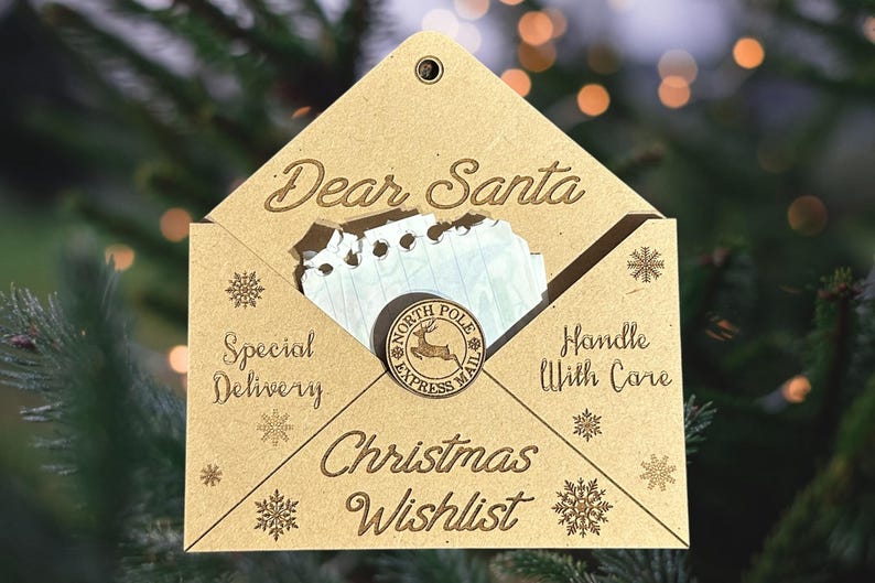 Personalized Letters to Santa: Christmas Holiday Tradition image 5