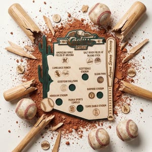 Arizona Spring Training Baseball Tracker: MLB Cactus League Fan Gift