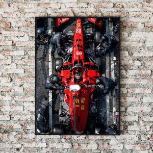 Formula 1 Racing Wall Art Print: Motorsport Gift (Digital Download)