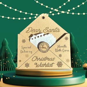 Personalized Letters to Santa: Christmas Holiday Tradition image 2