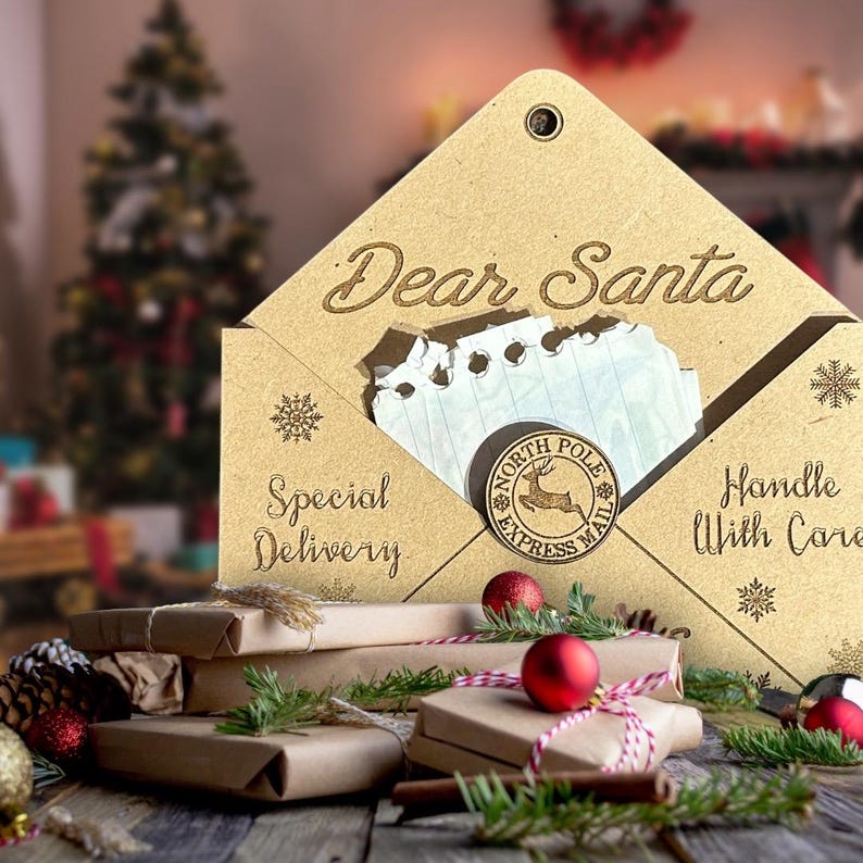 Personalized Letters to Santa: Christmas Holiday Tradition image 3