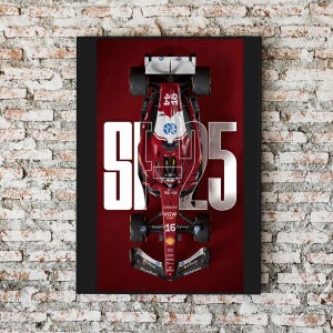 Formula 1 Racing Wall Art Print: F1 Car Decor (Digital Download)