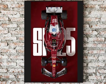 Formula 1 Racing Wall Art Print: F1 Car Decor (Digital Download)