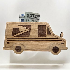 USPS Thank You Card: Wooden Post Office Appreciation Gift