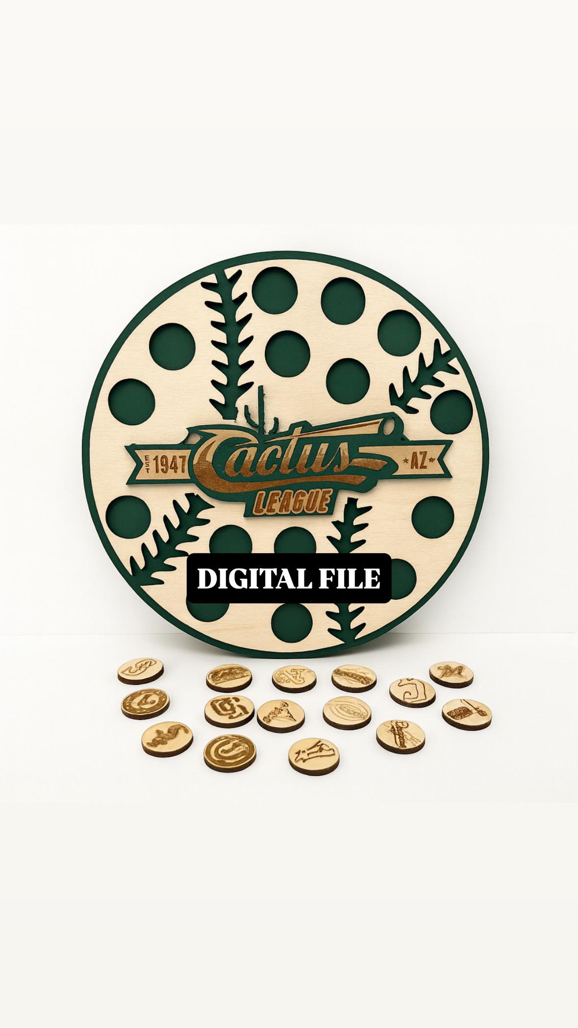 Arizona Spring Training Baseball Tracker: Cactus League MLB Fan Gift  (digital File) - Etsy