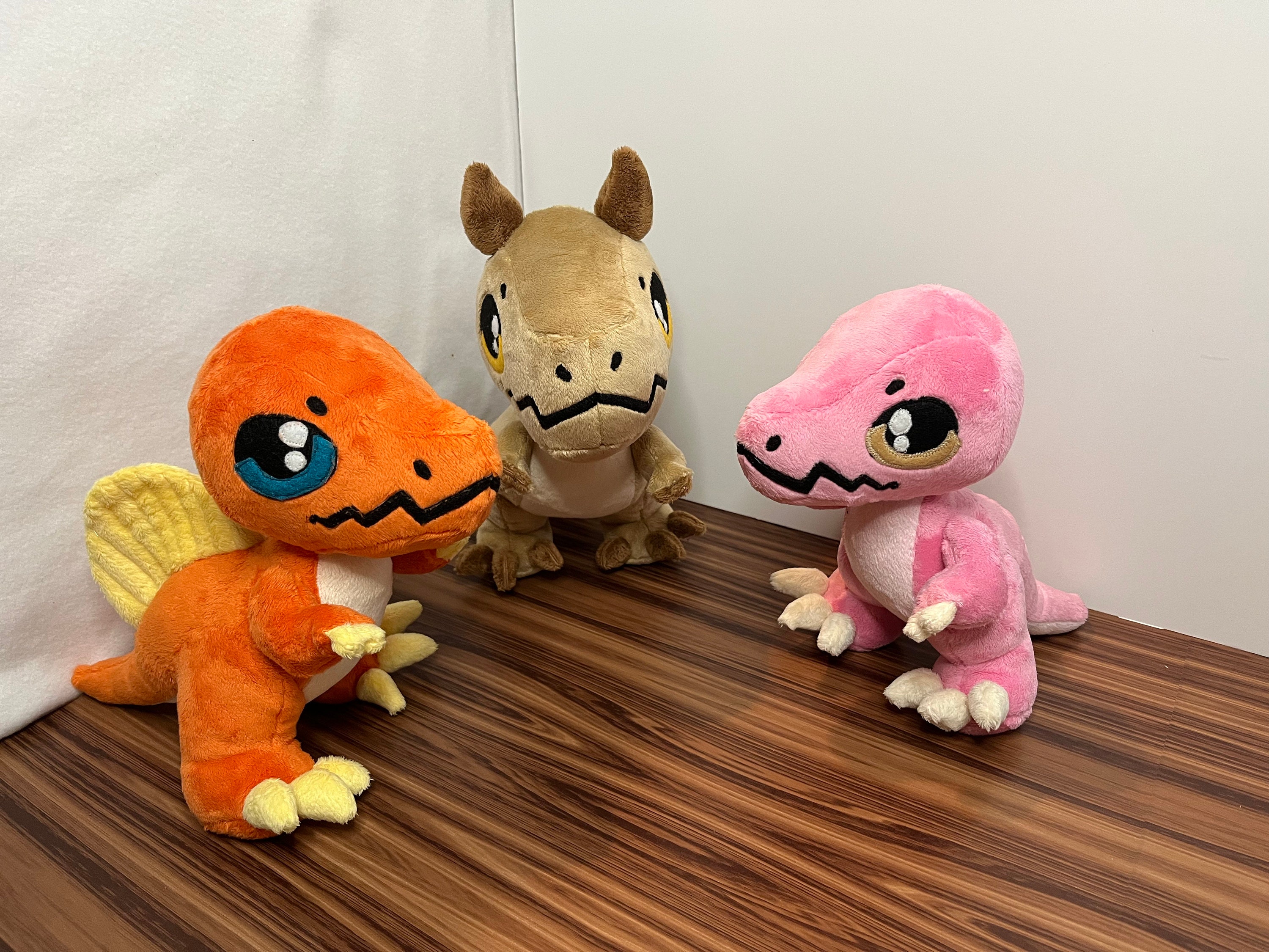 feathered velociraptor plush