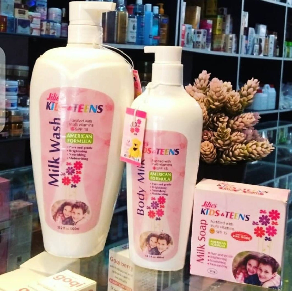 Lilies Kids and Teens Body Milk 400ml Milk Soap Shower Gel Etsy