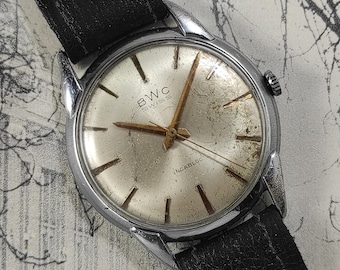 Vintage BWC Swiss men's watch cal ETA 2391