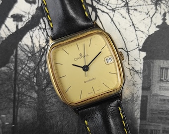 Vintage Darwil Quartz Swiss made men's watch