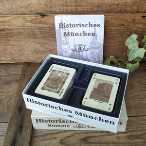 Vintage ASS-AG Historische München Spielkarten, München Souvenir