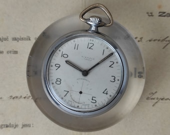 Vintage Kienzle Pocket Watch - 7 Jewels (For Parts/Repair)