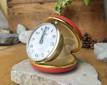 Vintage Europe travel alarm clock made in Germany