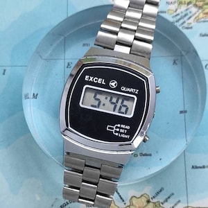 Vintage Excel Quartz digital watch