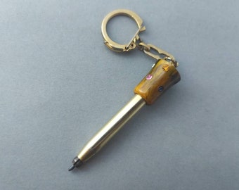 Vintage Schlüsselanhänger Graphit Druckbleistift