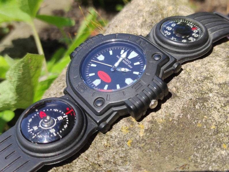 Vintage Casio MW-45 Pathfinder Module No 706 Wristwatch - Etsy 日本