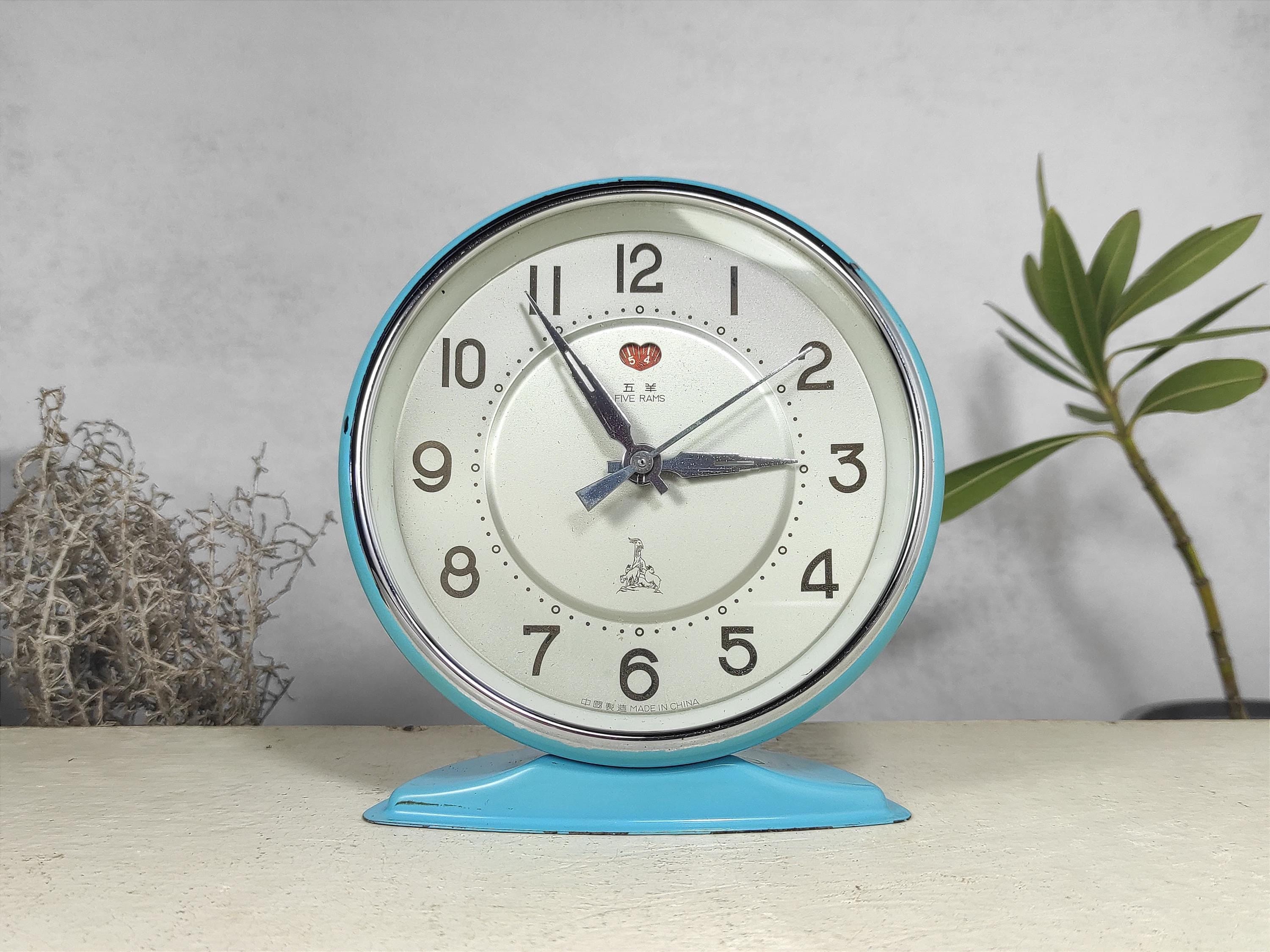 Vintage Five Rams Mechanical Alarm Clock Made in China - Etsy