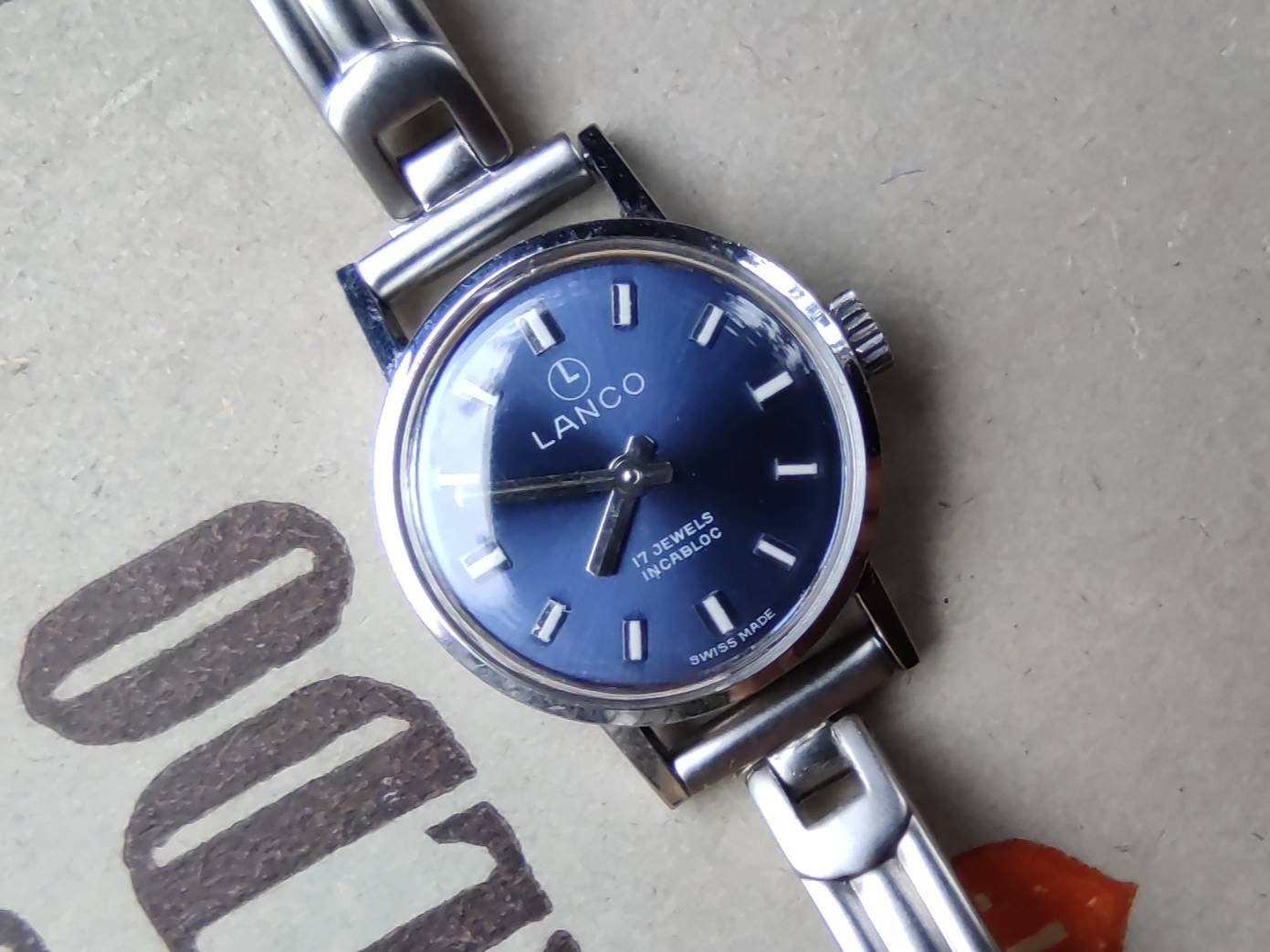 Vintage Lanco Swiss Made Damen Armband Uhr Etsy