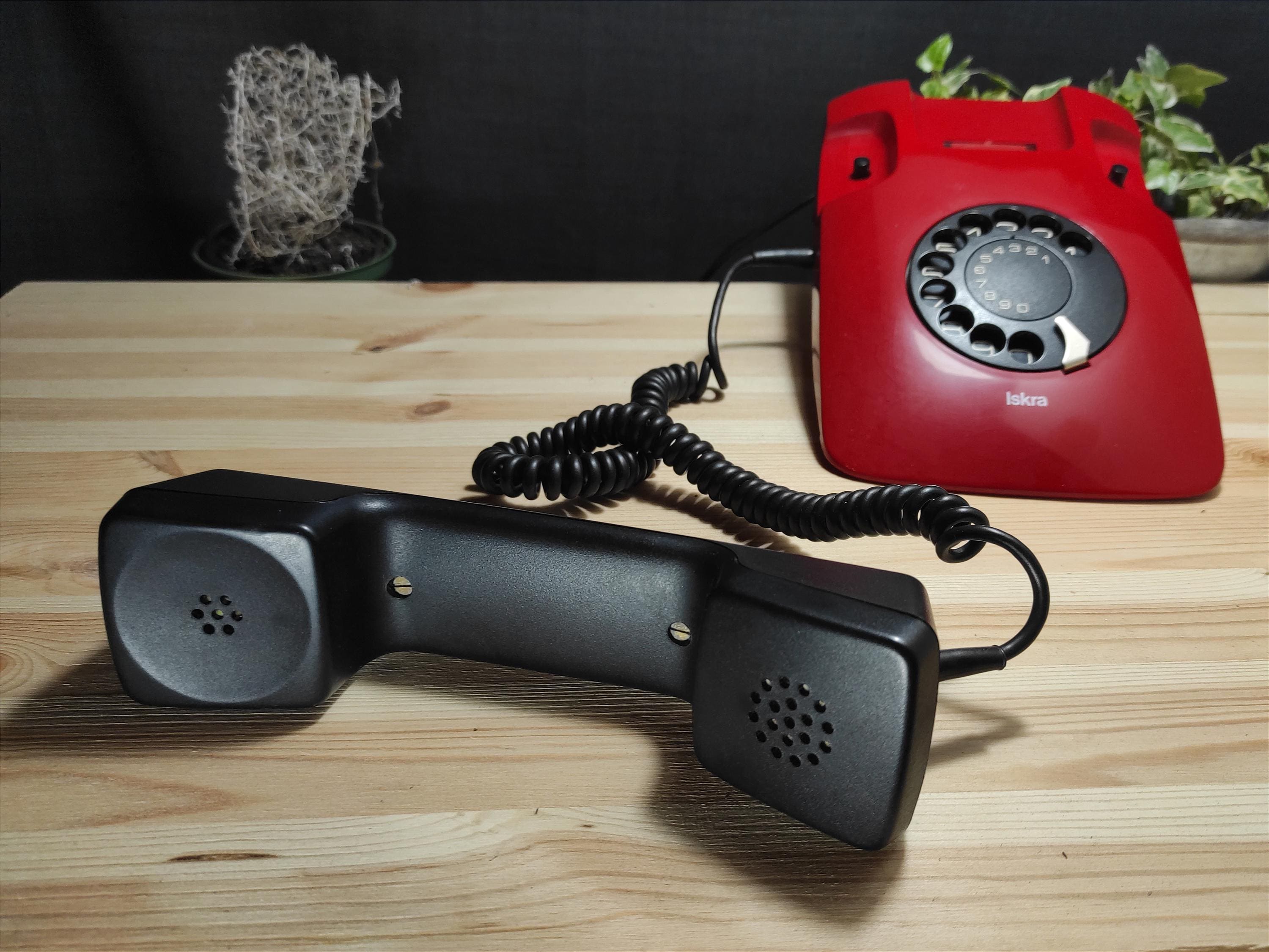 Vintage Iskra ETA-81 Green Rotary Dial Phone Made in Yugoslavia - Etsy