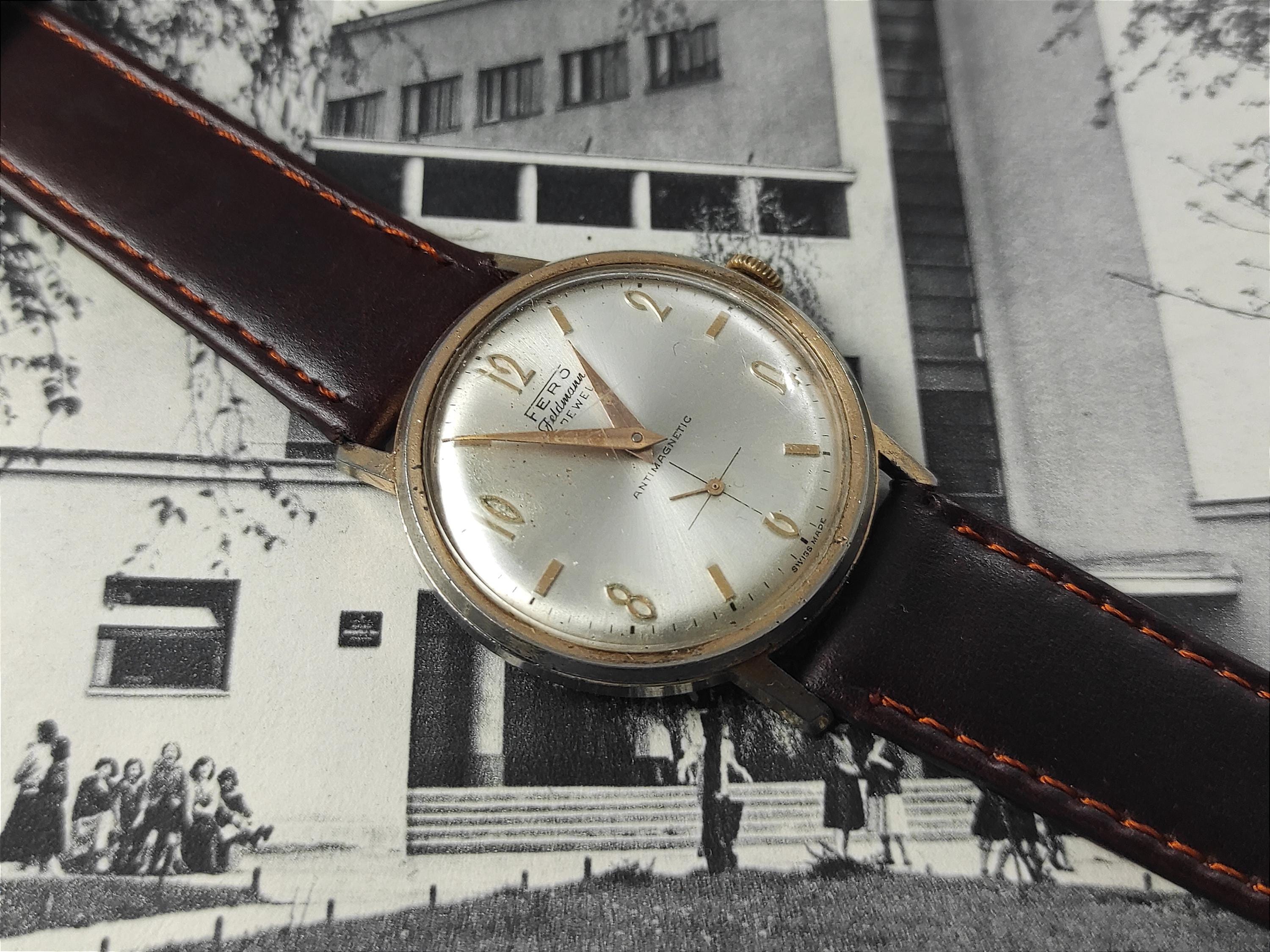 Vintage Fero Feldmann 17 Jewells Swiss Made Men's Watch Cal EB