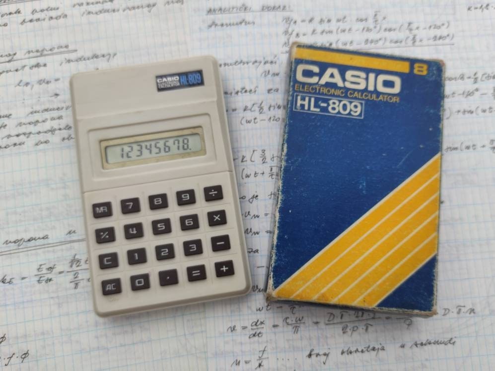 Agenda elettronica-calcolatrice vintage - Collezionismo In vendita a