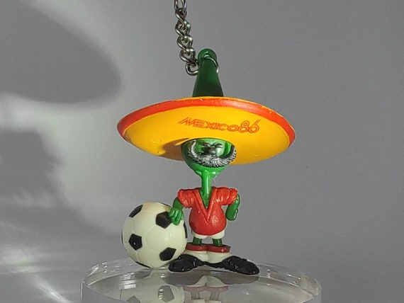 Pique vintage Porte-clés mascotte de la Coupe du monde du Mexique 86 par  Sport Billy -  France