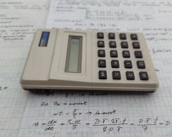 Vintage Casio HL-809 Handheld Electronic Calculator Made in Japan