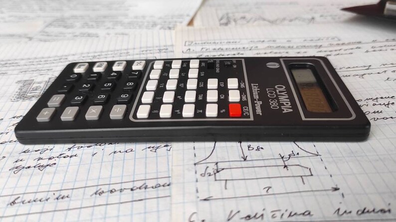 CALCULATRICE DE POCHE 8 CHIFFRES OLYMPIA LCD 825