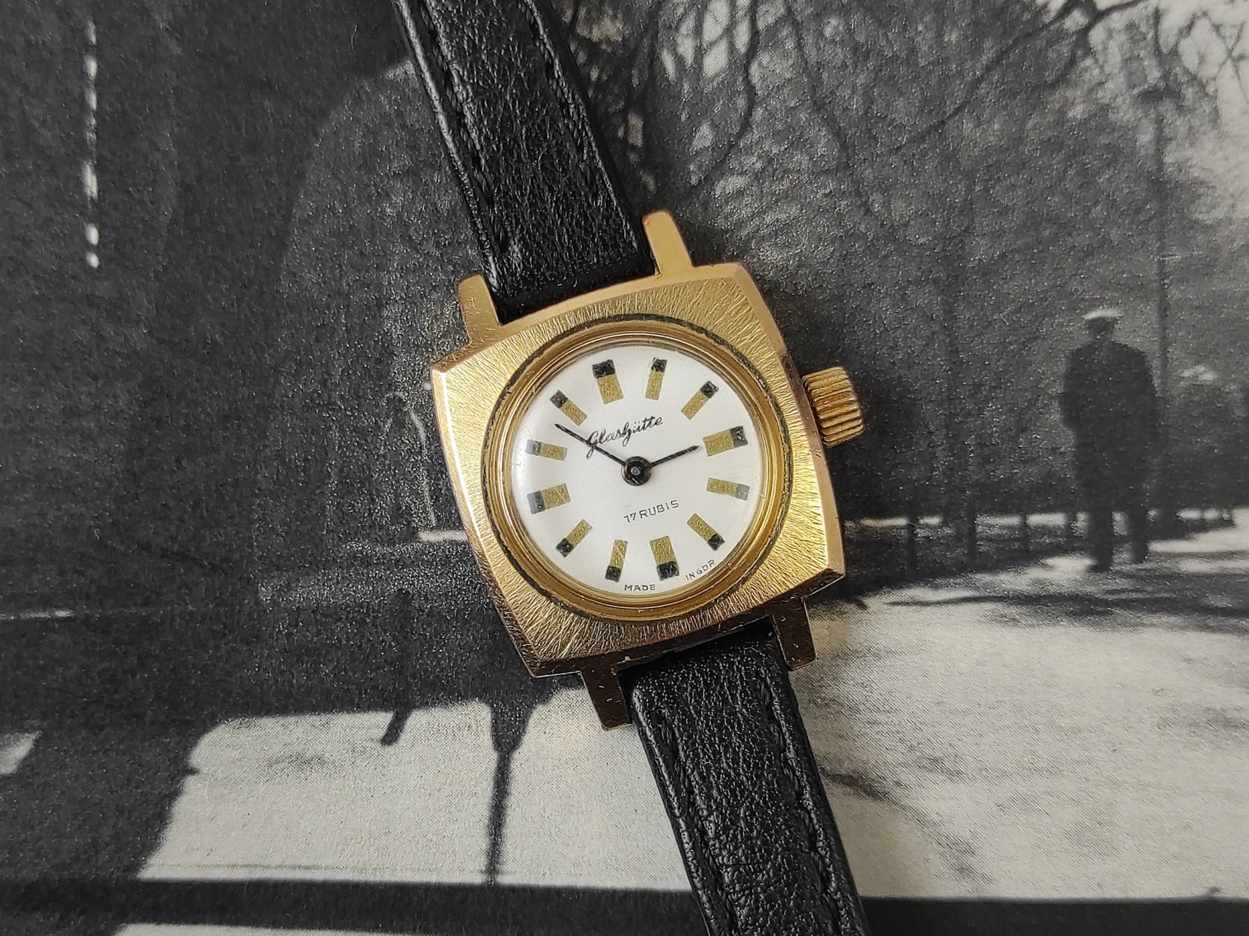 17 Rubis GlashÃ¼tte Uhren FÃ¼r Damen Vintage GUB Glashütte