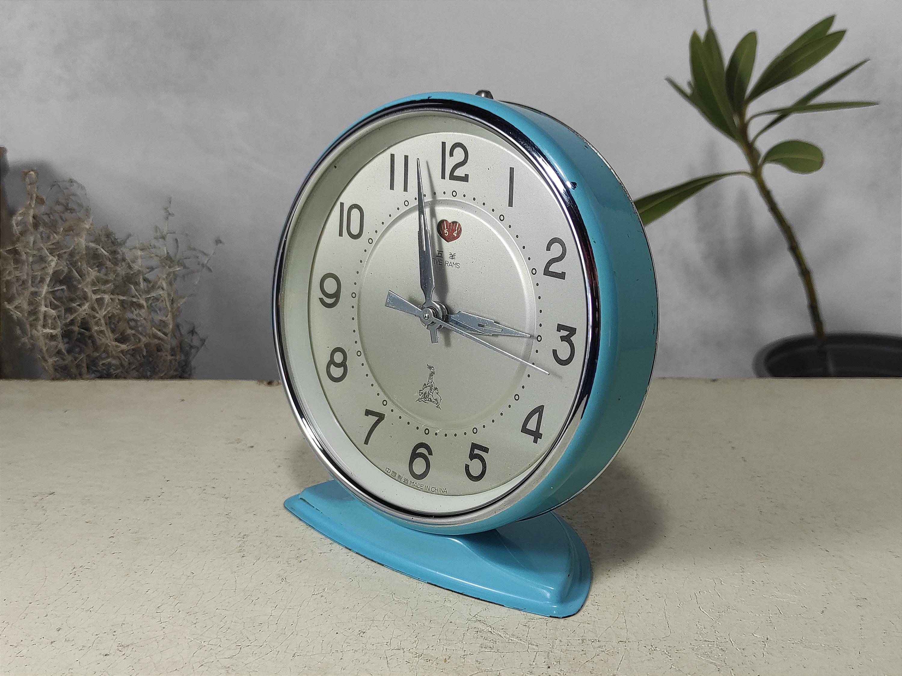 Vintage Five Rams Mechanical Alarm Clock Made in China - Etsy