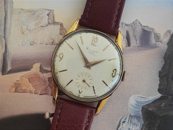 Reloj vintage Senior de 17 rubies fabricado en Suiza calibre AS 1130 Etsy Mexico