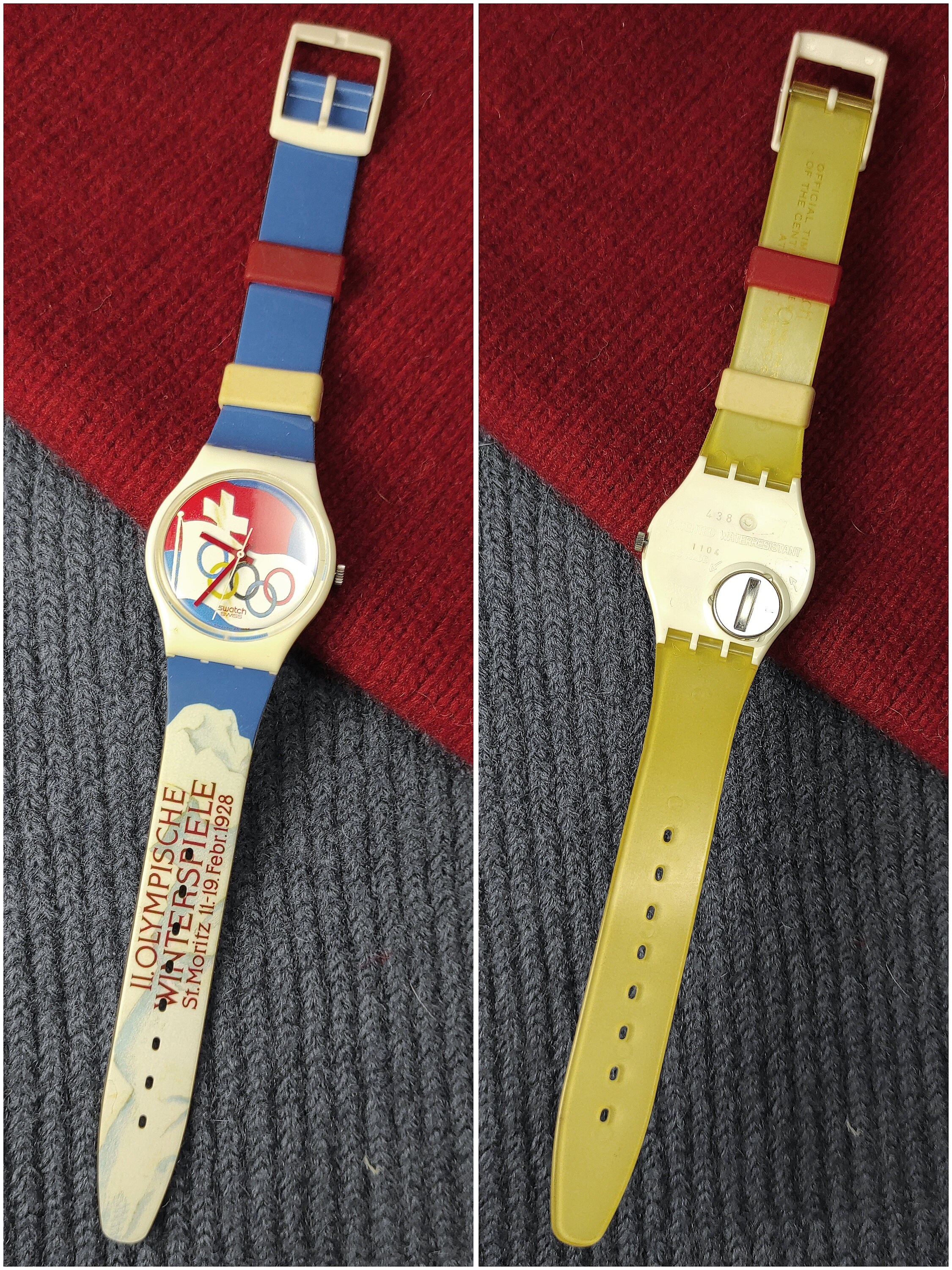 Swatch Art 1988 ヴァレリア・アダミ swatch VALERIO ADAMI GZ111 1988 - Auction Swatch History