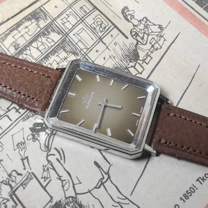 Montre Marvin Swiss Made 38mm - Mécanique à Remontage Manuel - Acier - Occasion Homme
