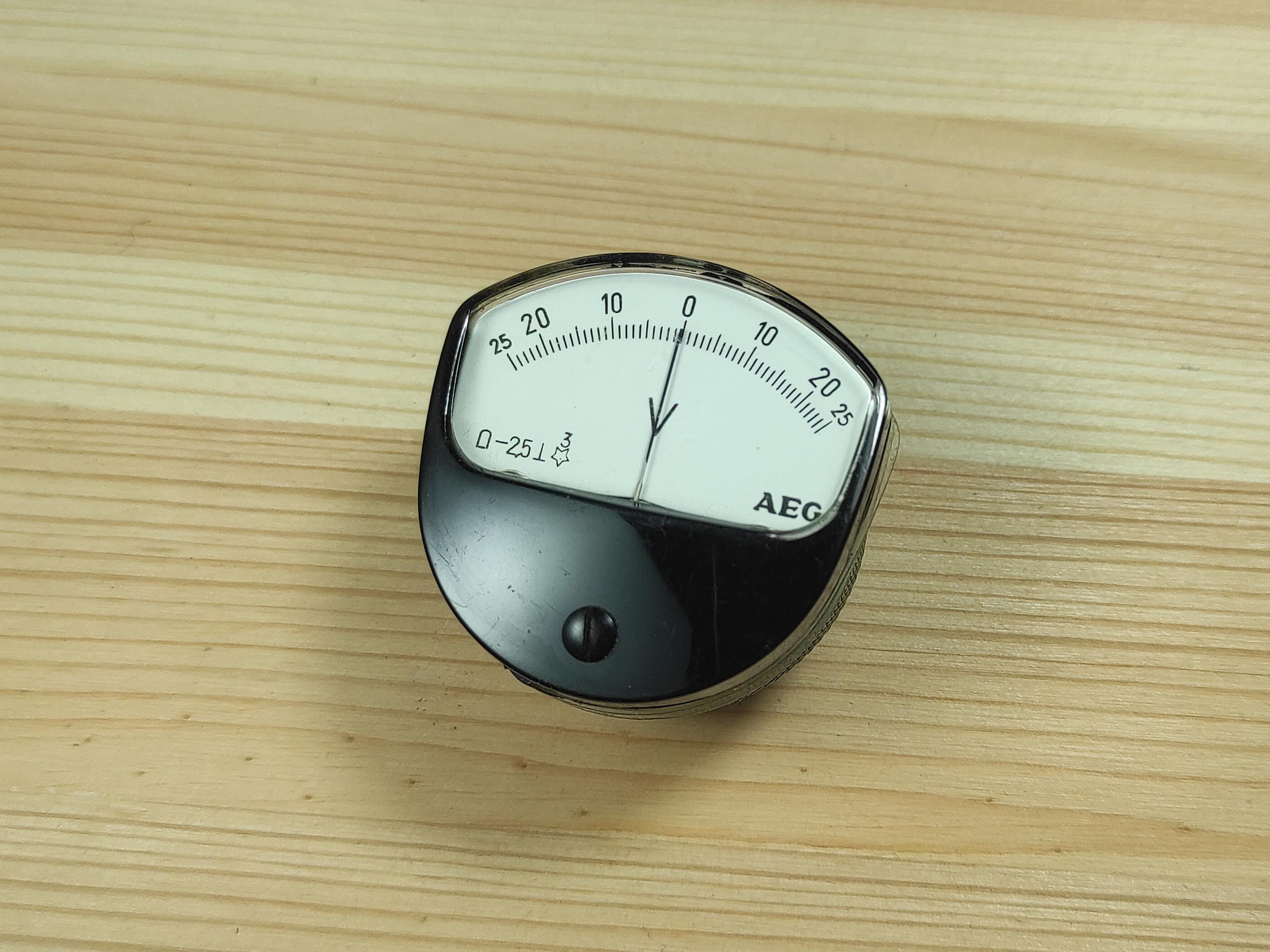 アンティーク 戦前 アンメーター 電流計 古道具 AEG アンティーク 戦前