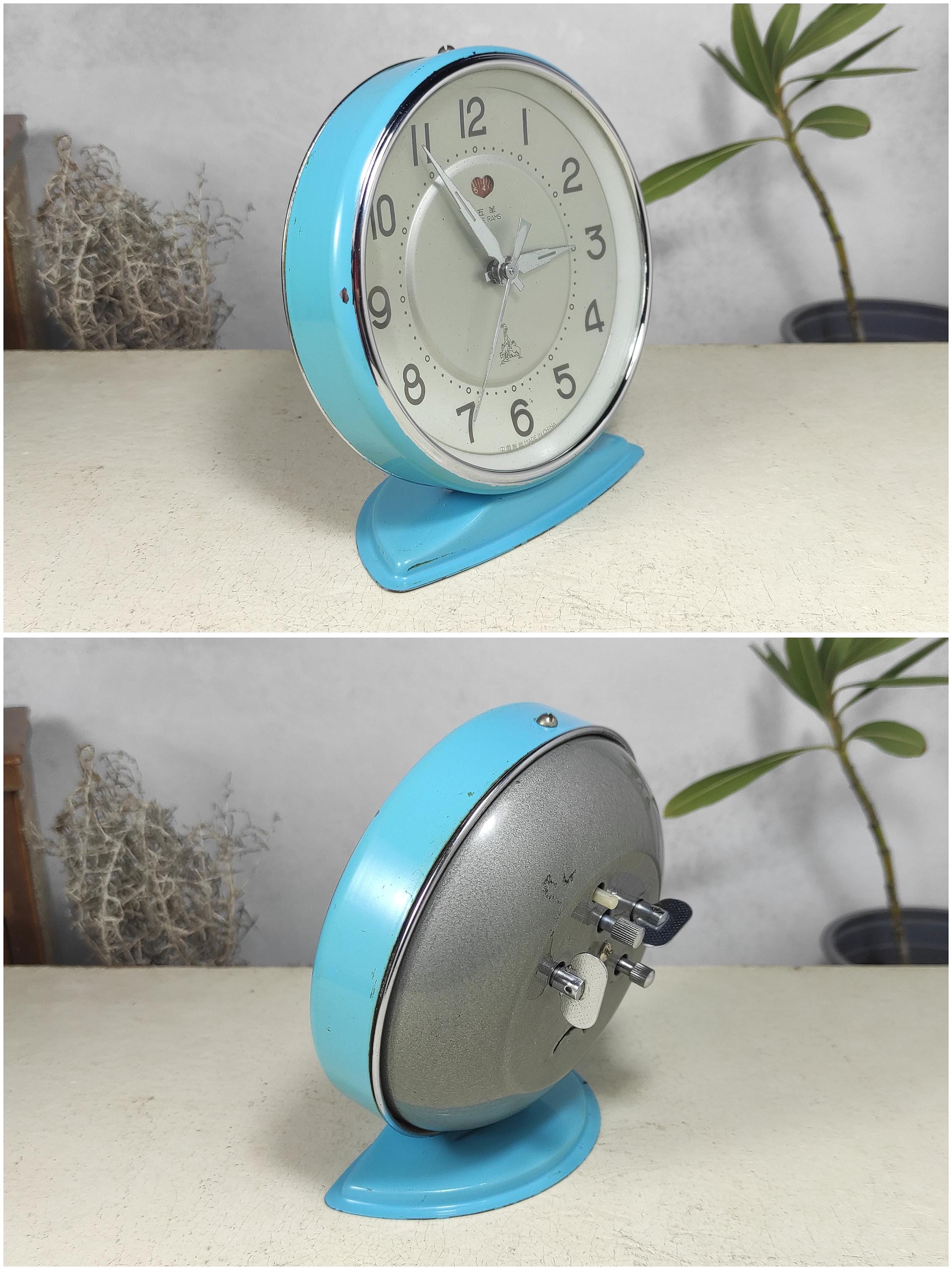 Vintage Five Rams Mechanical Alarm Clock Made in China - Etsy
