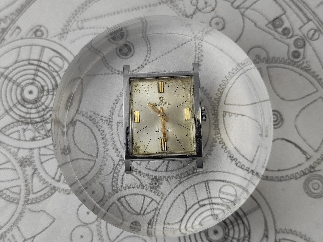 Vintage Darwil 17 Rubis Special Flat Ladies Watch - Not Working, for ...